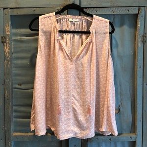 Madewell sleeveless blouse